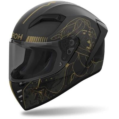 CASCO INTEGRALE AIROH TITAN MATT - AIRCNTIT35-