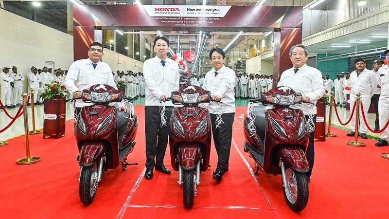 Honda, sempre pi&ugrave; grande lo stabilimento indiano di Vithalapur