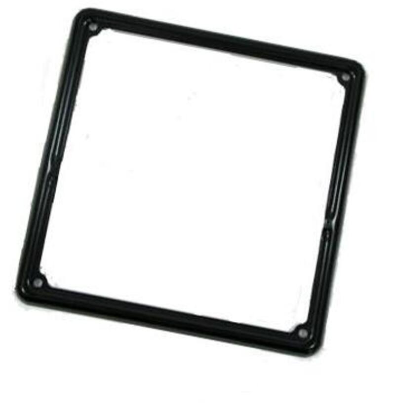 Cornice portatarga nera per targa dal 1999 in poi 