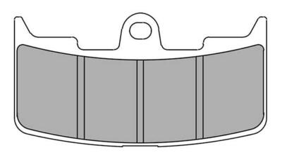 Pastiglie anteriori sinterizzate per Buell XB9S da Ferodo