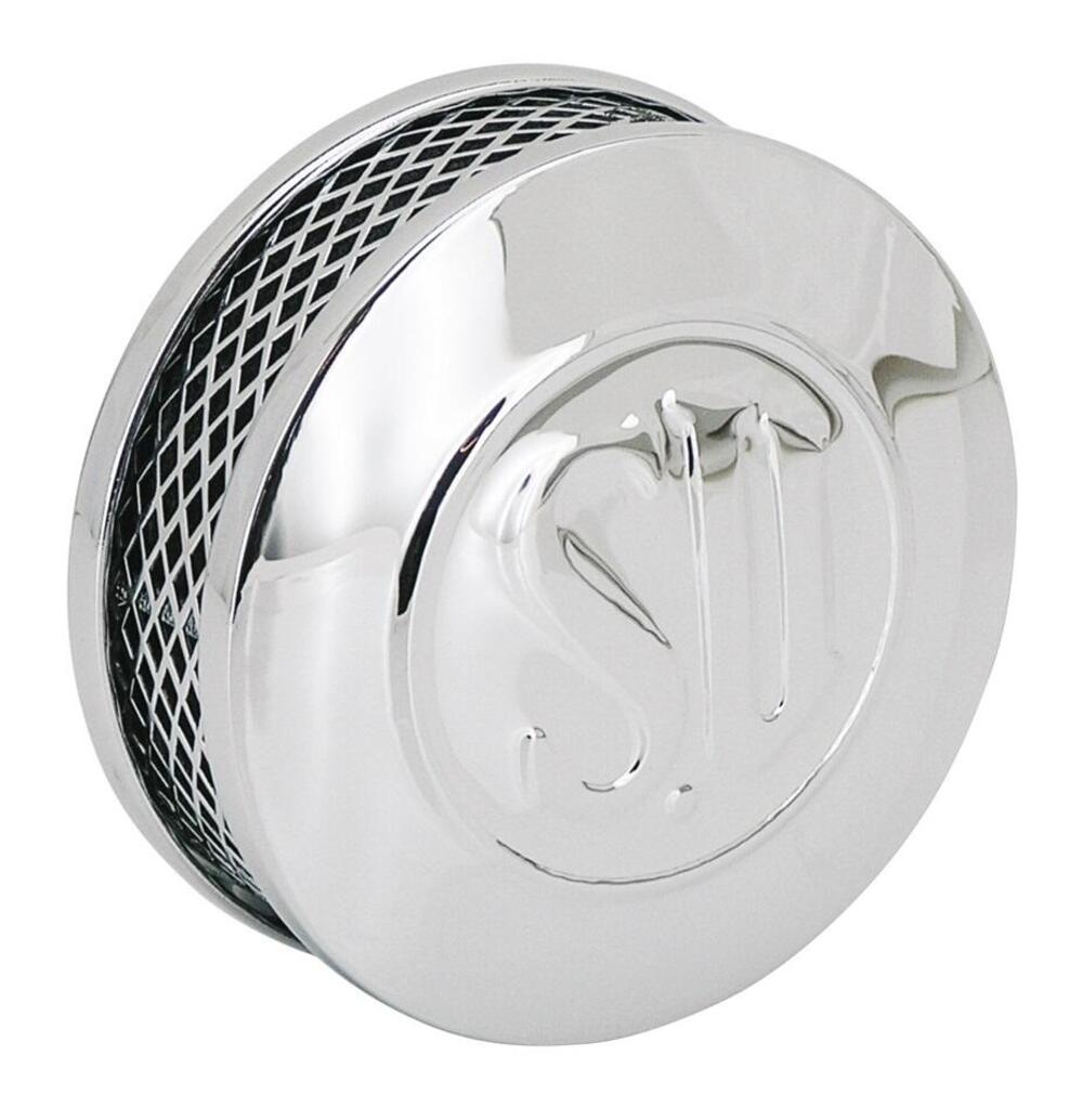 Filtro aria ''SU'' cromato per carburatore ''SU El 