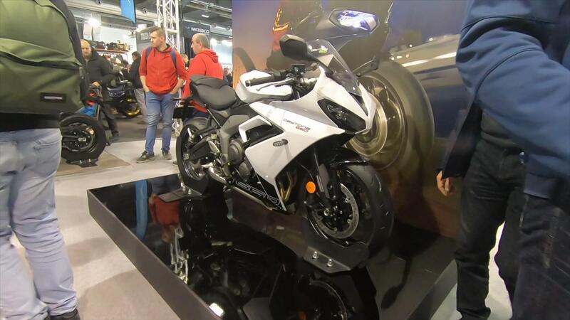 Daytona 660 a sorpresa al Motor Bike Expo di Verona