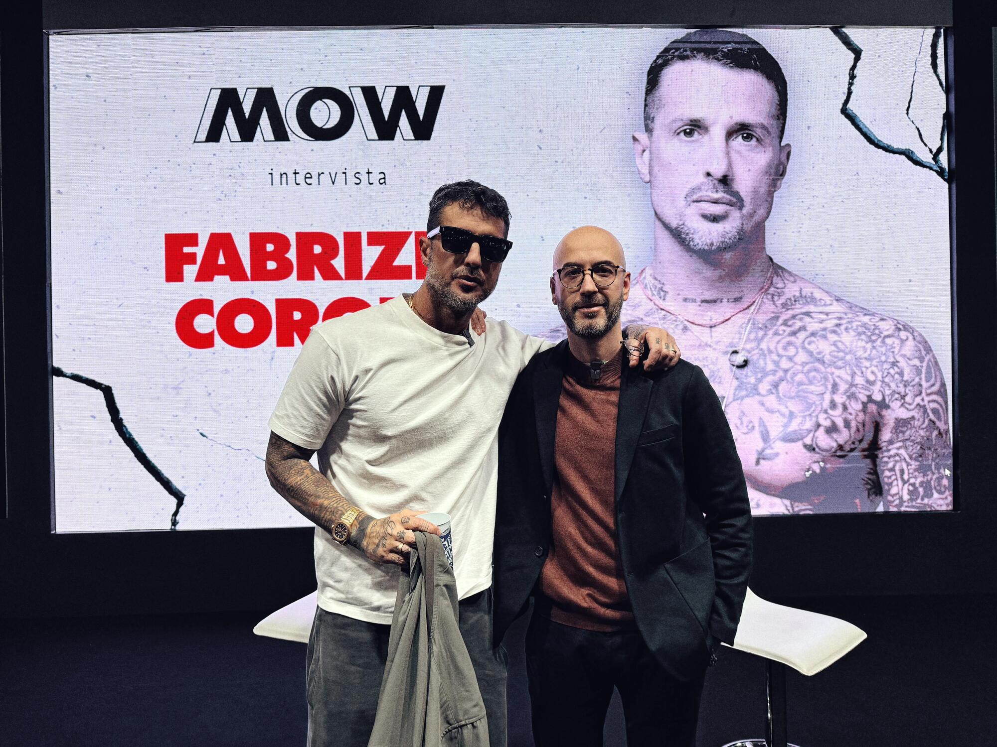 Fabrizio Corona all&#039;Mbe 2024 a Verona