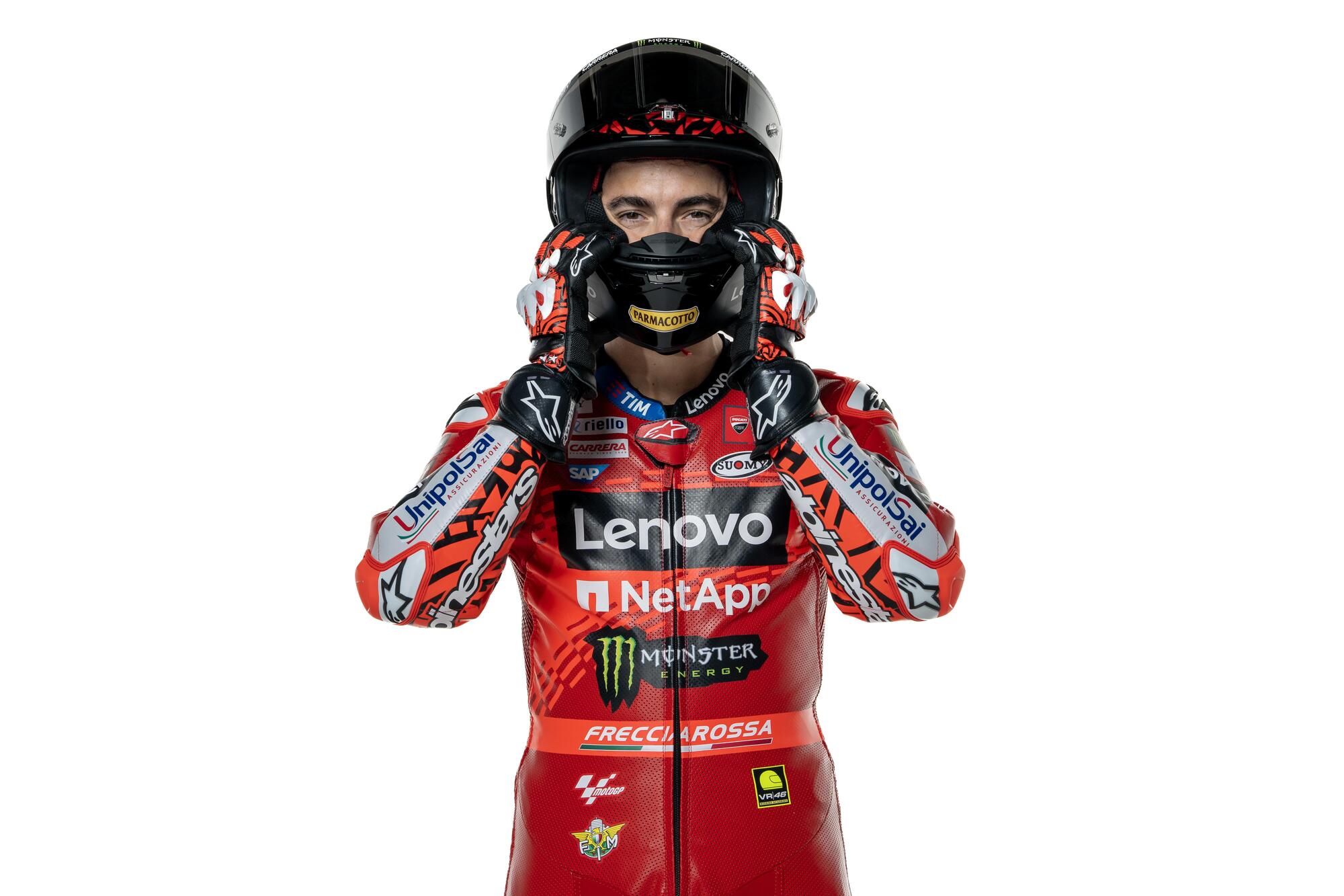 Pecco Bagnaia Team Lenovo Ducati 2024