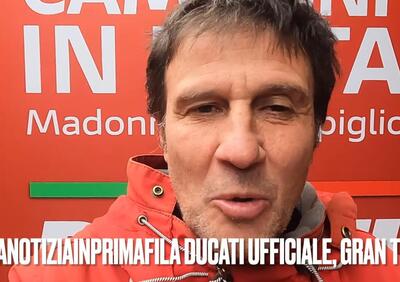 La notizia in prima fila: Ducati ufficiale, gran squadra [VIDEO]