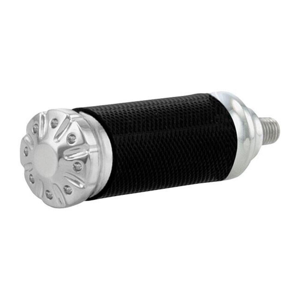 Pedalino cambio RSD Chrono gomma nera, cromato RSD 