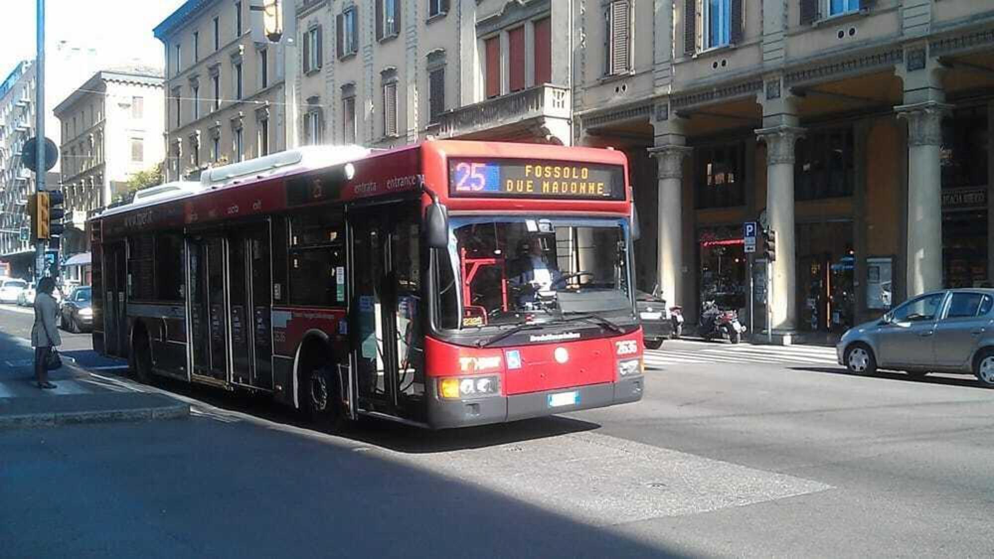 Sciopero dei bus a Bologna 