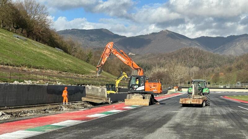 MotoGP 2024. Pista del Mugello sempre pi&ugrave; sicura: lavori alla via di fuga della San Donato e all&#039;Arrabbiata