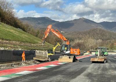 MotoGP 2024. Pista del Mugello sempre più sicura: lavori alla via di fuga della San Donato e all'Arrabbiata