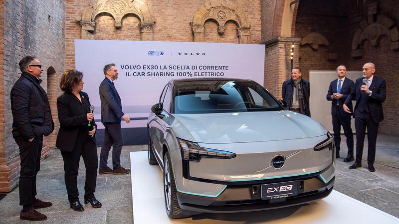 Volvo: arrivano centinaia di EX30 in car sharing in Emilia-Romagna