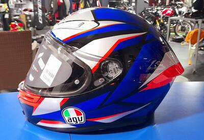 K6 S E2206 - SLASHCUT BLACK/BLUE/RED Agv