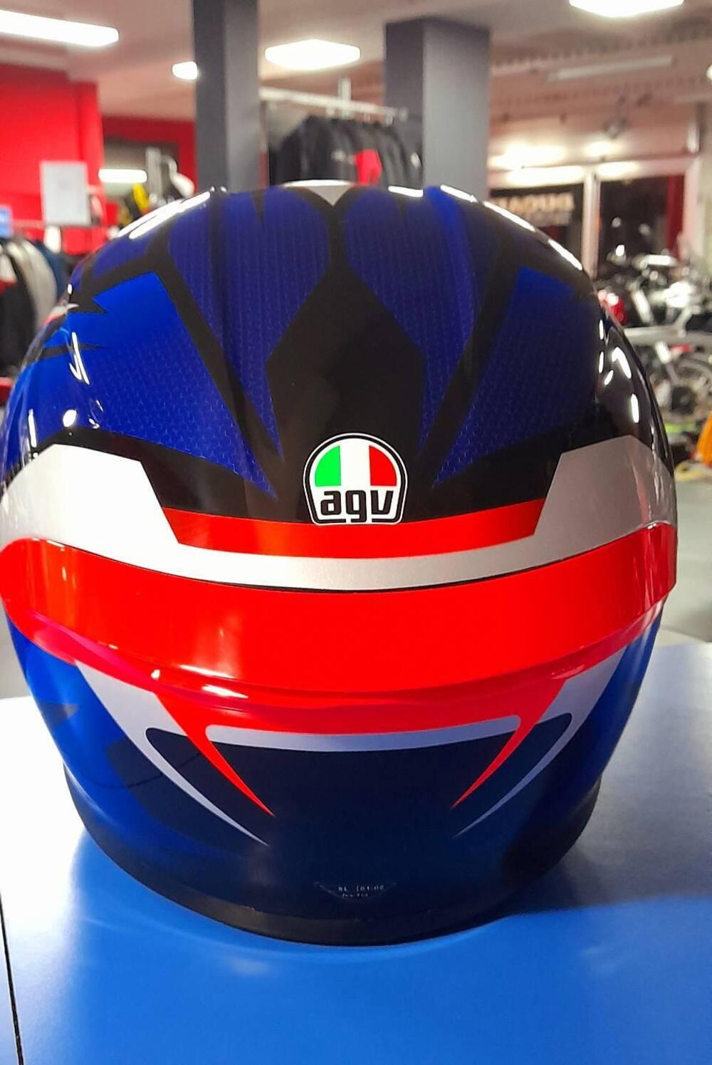 K6 S E2206 - SLASHCUT BLACK/BLUE/RED Agv (3)