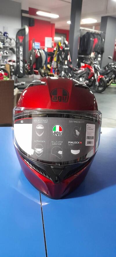 K3 E2206 - MONO COMPETIZIONE RED Agv