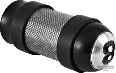 Pedalino cambio HKC 8 Ball gomma nera, nero Hells 