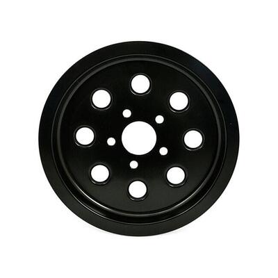 Copertura puleggia 65 denti nera per Softail dal 1 