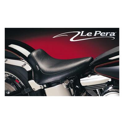 Sella Le Pera Silhouette Solo Smooth per Softail d
