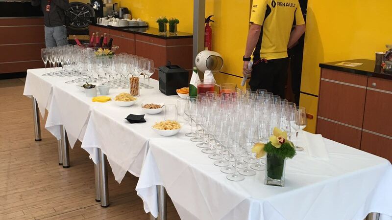 F1, Gp Austria 2016: dalle cucine Renault i segreti di Max Portioli