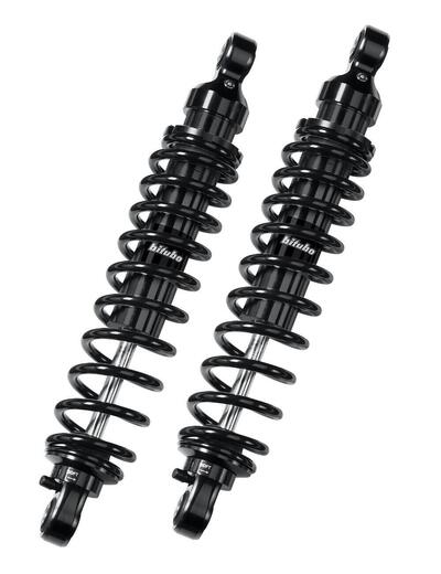 Ammortizzatori Bitubo WME neri lunghi 11,5&rdquo; per Sp