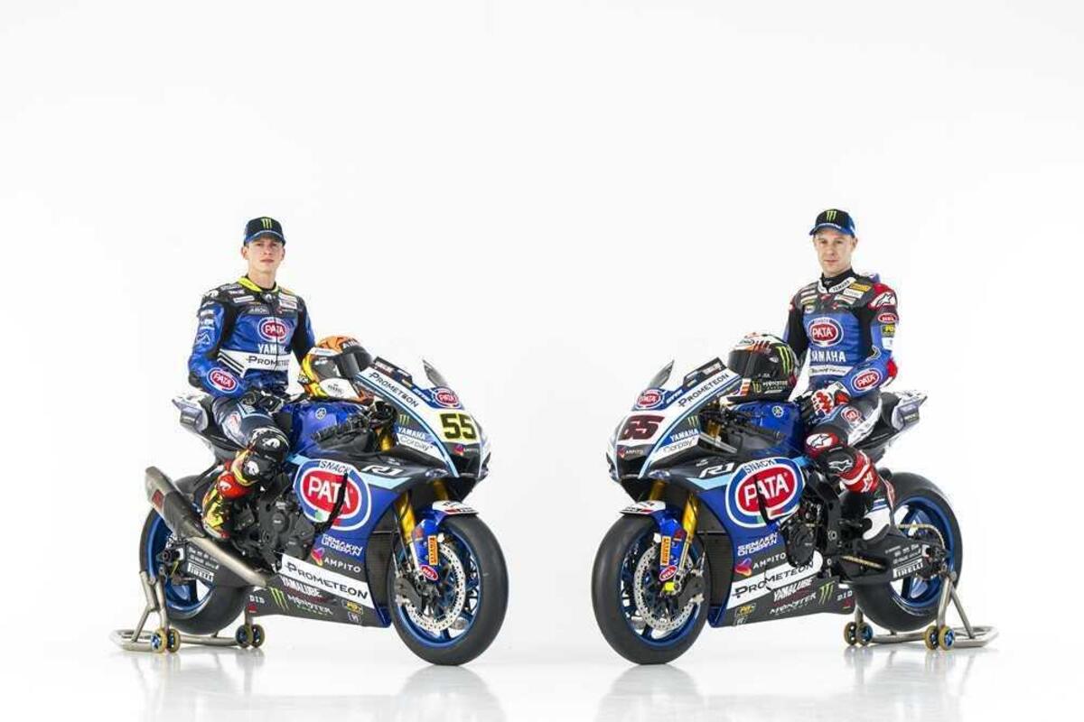 SBK 2024. Presentato il Pata Prometeon Yamaha WorldSBK Team: ecco