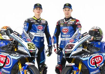 SBK 2024. Presentato il Pata Prometeon Yamaha WorldSBK Team: ecco la livrea della R1 di Rea e Locatelli [GALLERY]