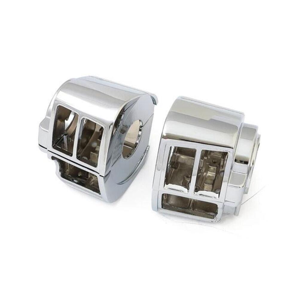 Alloggiamento interruttori cromati per Softail dal 