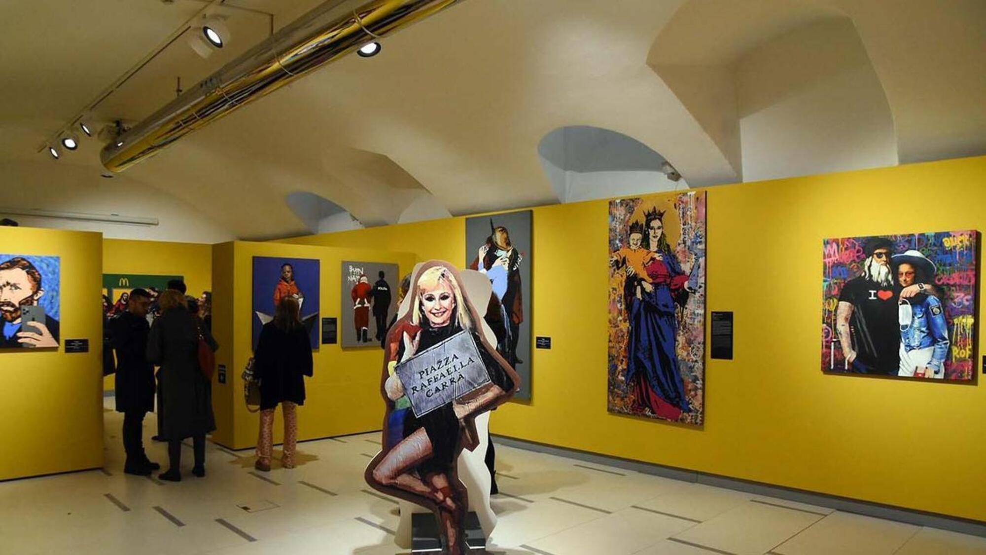La mostra contemporanea e controcorrente di Biella con le opere di Banksy, Jago e TvBoy