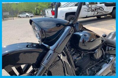 Nacelle Dirty Bird Smooth Long per Softail FLST da 