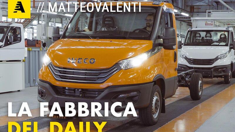 Iveco DAILY: alla scoperta dei segreti della sua MEGAFABBRICA [VIDEO]