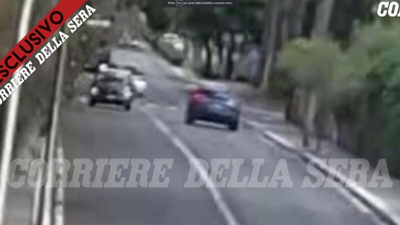 Incidente Casal Palocco: il video della Lamborghini in un esclusiva del Corriere della Sera