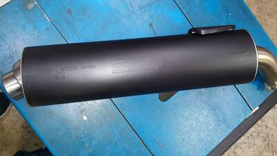 SILENZIATORE DX V11 LE MANS _ NAKED telaio KS Moto Guzzi