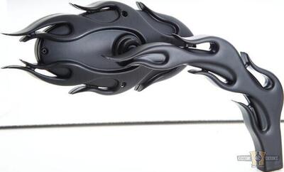 Specchietto Ness Tech Flamed destro nero Arlen Ness