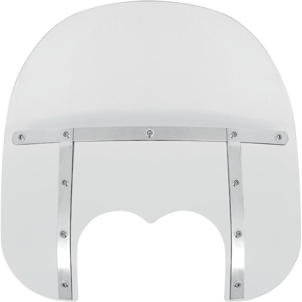 Parabrezza Memphis Fats alto 38 cm trasparente per 