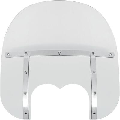 Parabrezza Memphis Fats alto 38 cm trasparente per 