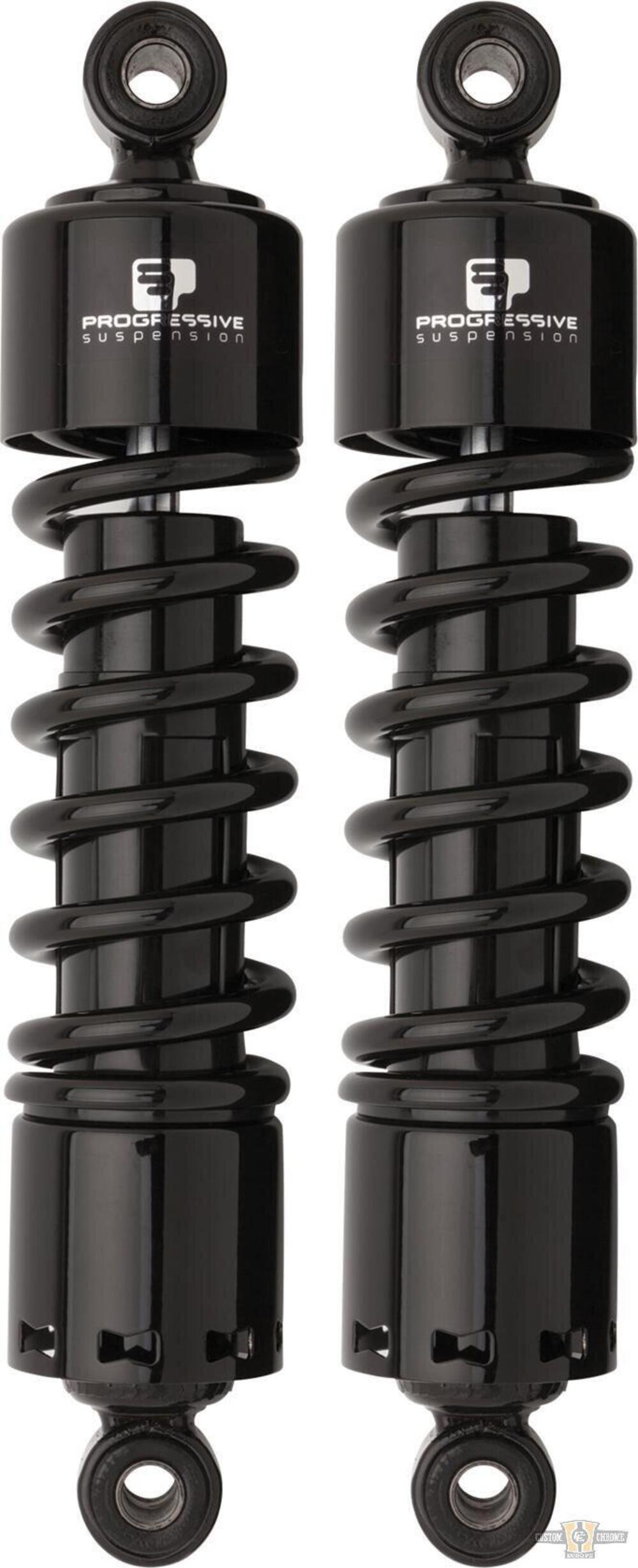 Ammortizzatori 12" neri Progressive Suspension 412