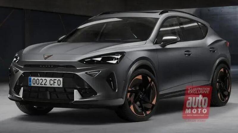 Cupra Formentor 2024, i render di Auto-moto, come potrebbe cambiare con il restyling