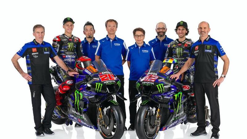 MotoGP 2024, tolti i veli alle Yamaha M1 di Quartararo e Rins! Tutte le foto [GALLERY]