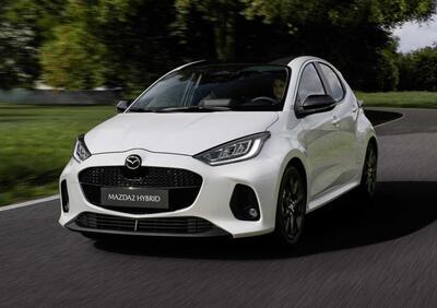 Mazda 2: ibrida da 25 km con un litro, prezzi e allestimenti 