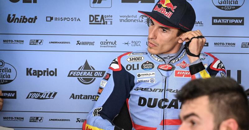 MotoGP 2024. Marc Marquez: &quot;Quattro problemi alle mie due Ducati, giornata piena di aneddoti&quot;