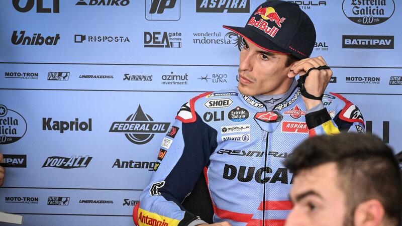 MotoGP 2024. Marc Marquez: &quot;Quattro problemi alle mie due Ducati, giornata piena di aneddoti&quot;