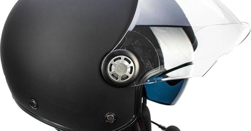 Casco jet Befast Rapid Connect III (con interfono integrato)