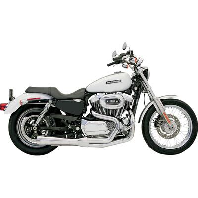 Scarico Bassani 2 in 1 Road Rage per Sportster dal 