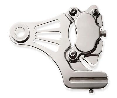 Pinza freno DNA post. 4 Pistoni cromata con suppor 