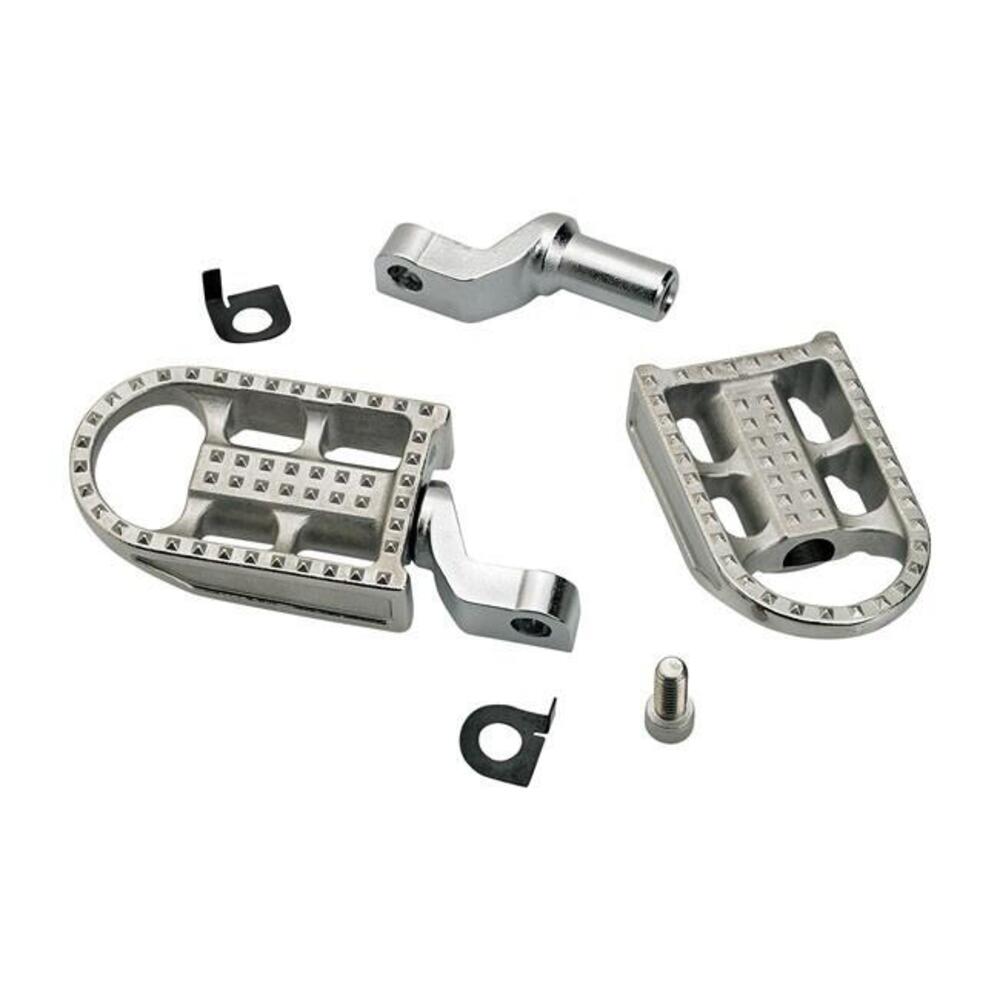 Pedaline guidatore Biltwell Mushman lucide per Spo