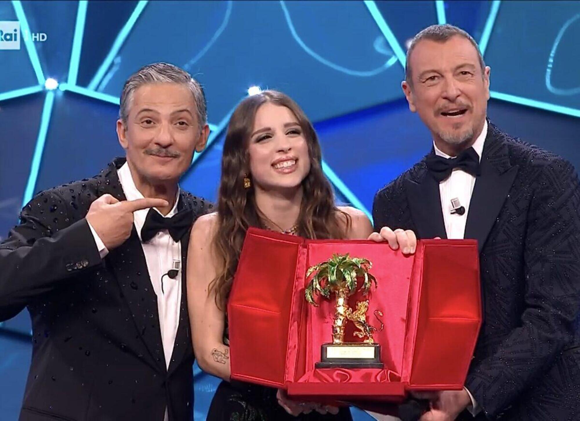 Angelina Mango vince Sanremo