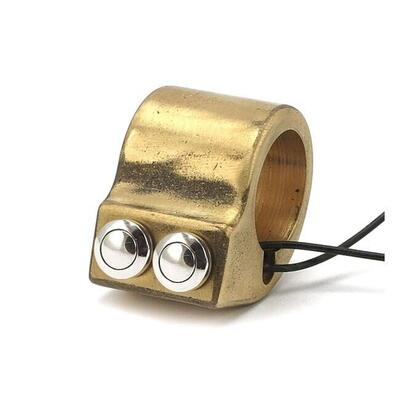 PULSANTI Wannabe Choppers Old Style in ottone per 