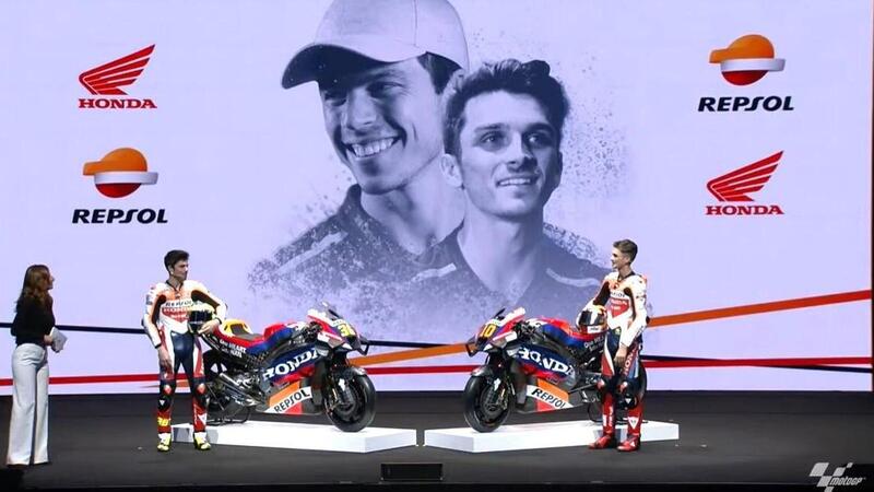 MotoGP 2023. Ecco la prima Honda D.M. di Luca Marini e Joan Mir (e c&#039;&egrave; meno sponsor!) [GALLERY]