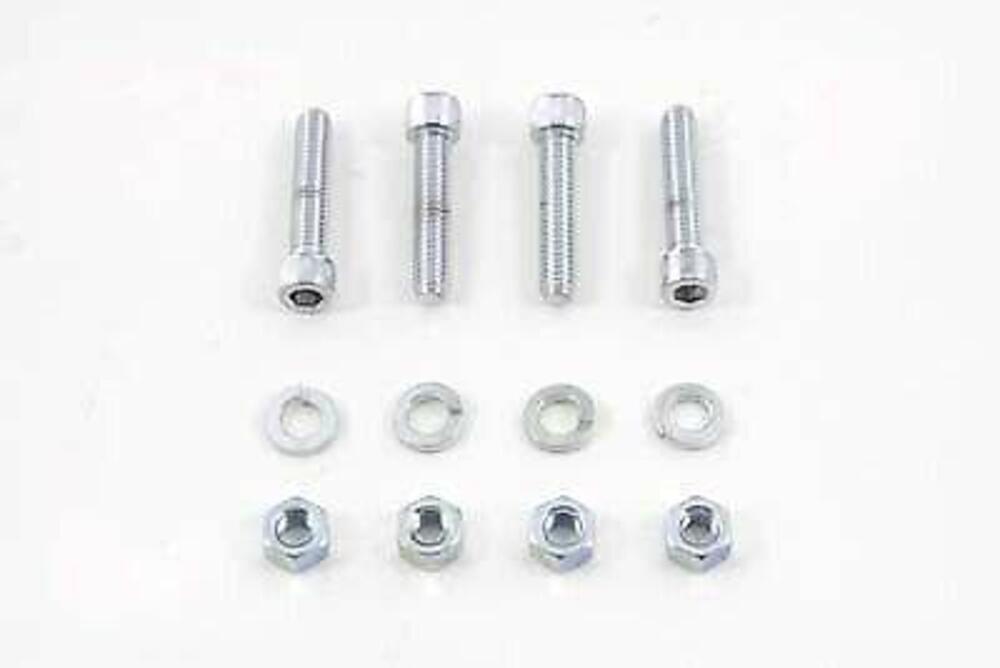 Viti montaggio parafango anteriore cromate per Dyn 