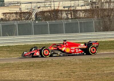 F1. Ferrari SF-24 in pista per il filming day a Fiorano [VIDEO]