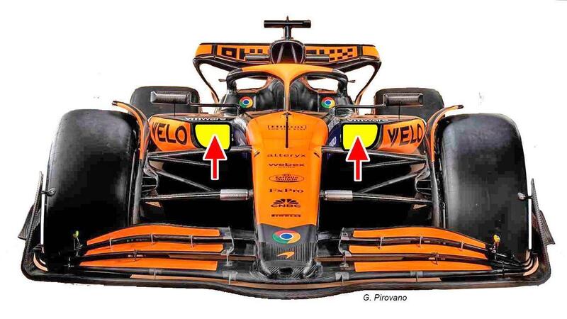 Formula 1 2024: McLaren MCL38, le novit&agrave; tecniche 