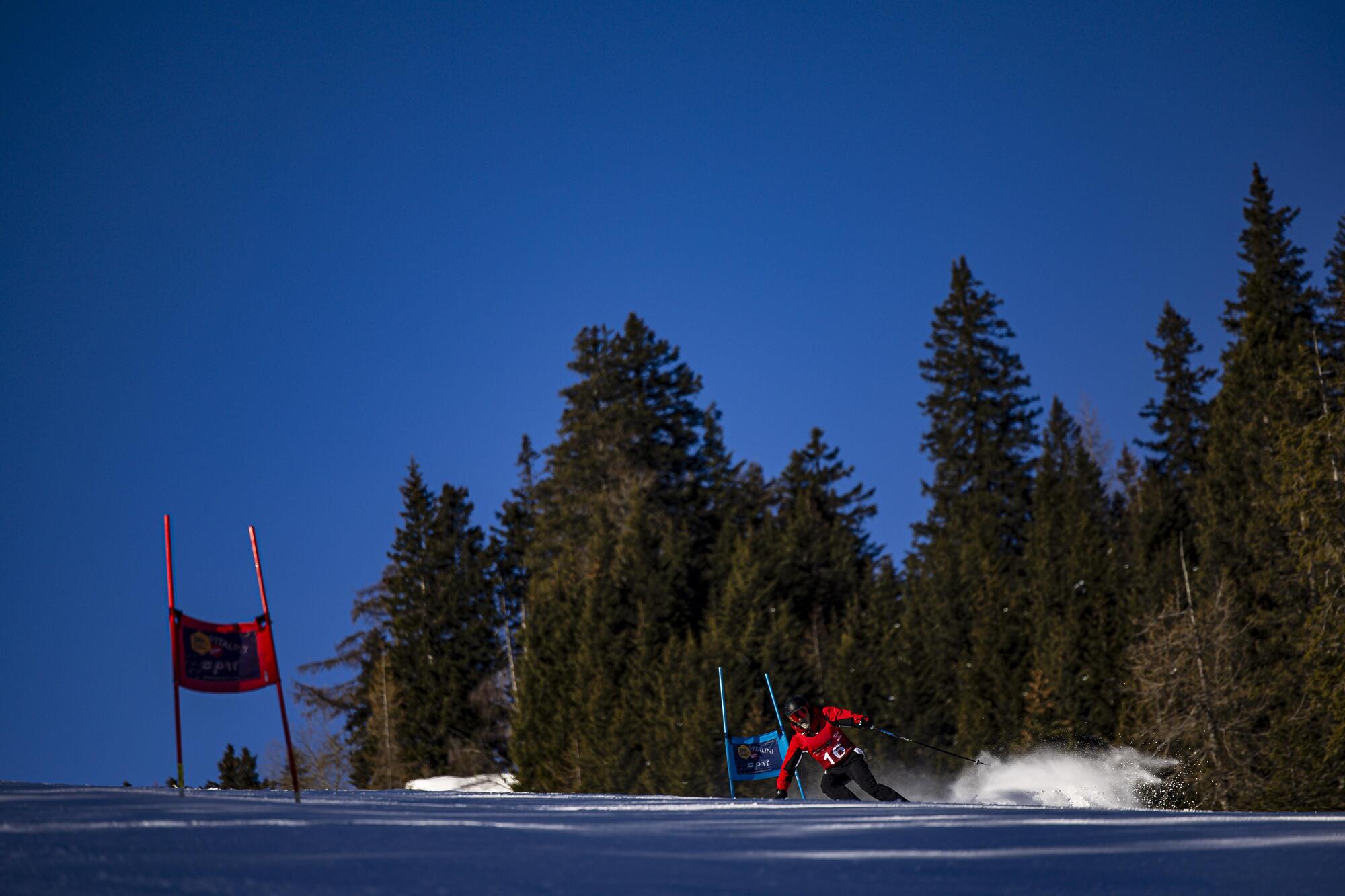 Gigi Dall&#039;Igna gara di sci